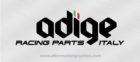 Adige Racing Decals - Pair (2 pieces)